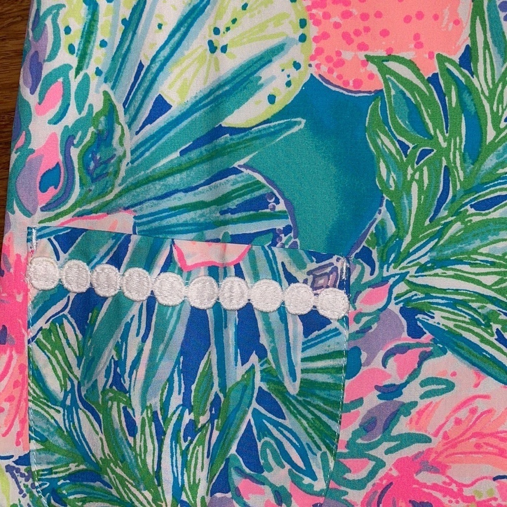 Lilly Pulitzer girls little Lilly classic shift dress Multi Swizzle sizes 7& 10 - Picture 3 of 12